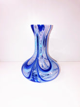 Load image into Gallery viewer, Murano Hand Blown Decanter - Phoenician Blue
