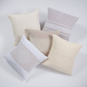 Handwoven Pillow Cover - Roselline