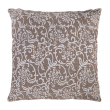 Load image into Gallery viewer, Hand-Printed Pillow Cover - WHITE
