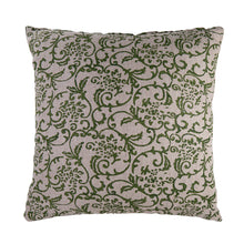 Load image into Gallery viewer, Hand-Printed Pillow Cover - GREEN
